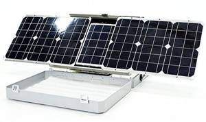 Время действовать Солнечный комплект в чемодане