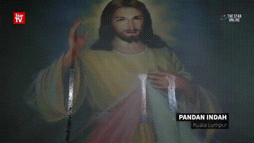 Название: Новая надежда - описание: икона Иисуса начала источать миро