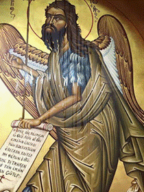 Название: Мироточение иконы Иоанна Крестителя - описание: Мироточение иконы Иоанна Крестителя